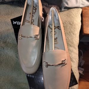 Sam Edelman Loraine Nude Leather Loafers